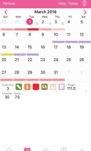 Lady Biz - Period Tracker and Fertility Calendar 1