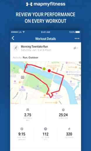 Map My Fitness - GPS Workout Trainer & Tracker 2