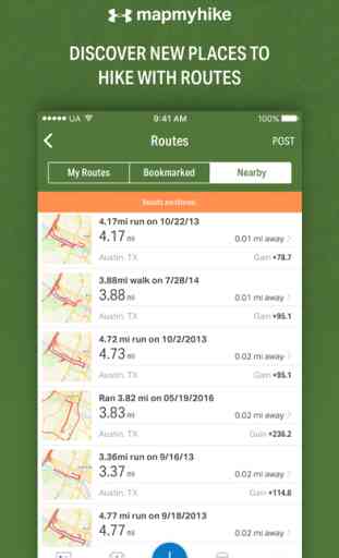 Map My Hike - GPS Hiking Tracker & Trail Finder 4
