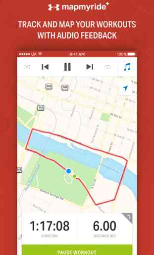 Map My Ride+ - GPS Cycling & Route Tracker 1