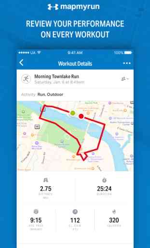 Map My Run - GPS Running & Workout Tracker 2