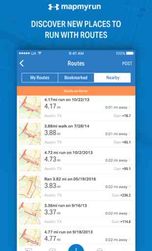 Map My Run - GPS Running & Workout Tracker 4