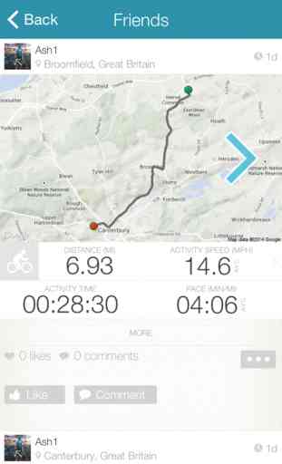 Map My Tracks Cycling - GPS bike ride tracker 4