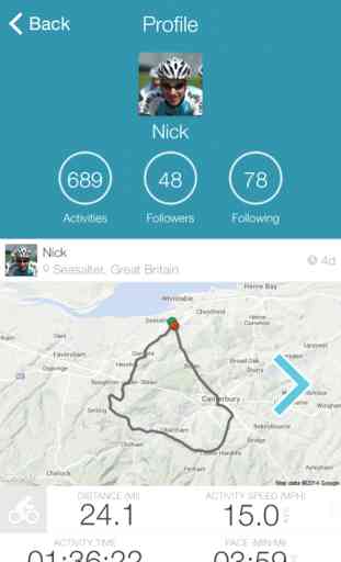 Map My Tracks -GPS cycling walking running tracker 3