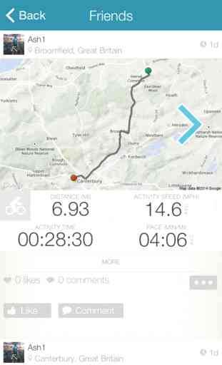 Map My Tracks -GPS cycling walking running tracker 4