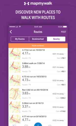Map My Walk - GPS Walking & Step Tracker 4