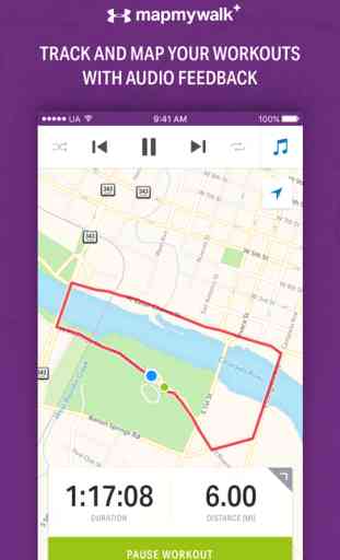 Map My Walk+ - GPS Walking & Step Tracker 1