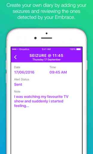 Mate app - Sleep+Activity diary for Embrace watch 4