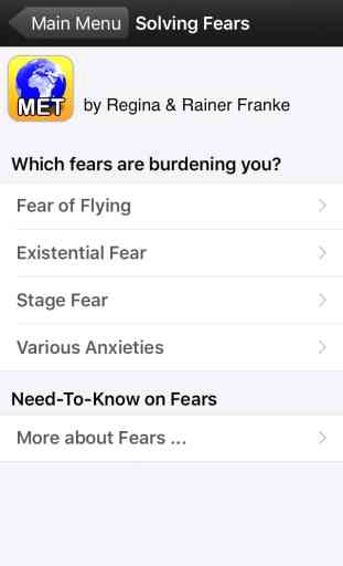 MET - Meridian Energy Techniques for dissolving fear and anxiety 2