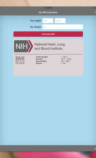 NIH BMI Calculator 3