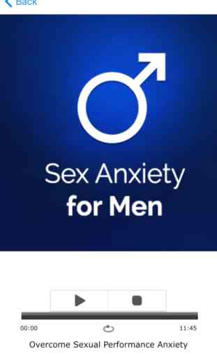 Overcome Sex Anxiety For Men Hypnosis 2