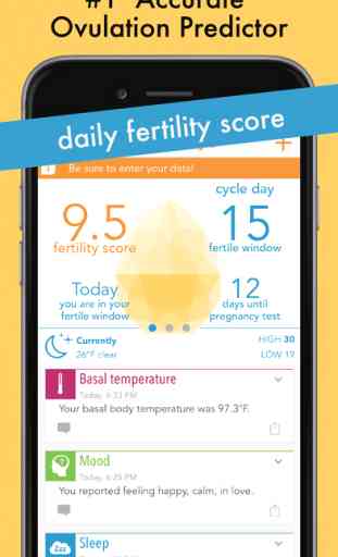 Ovia Fertility Tracker & Ovulation Calculator 1