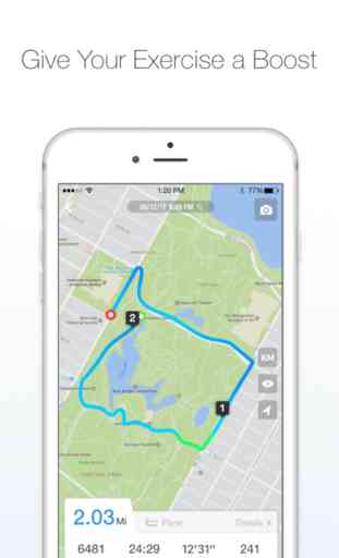Pacer: Pedometer & Walking (Android/iOS) image 2