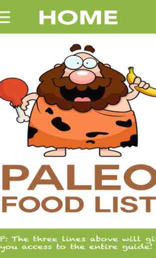 Paleo Diet Food List 4