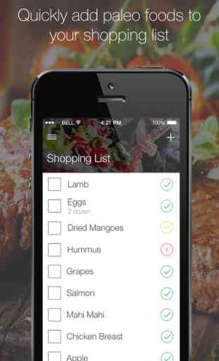 Paleo Pal - Best Paleo Search and Shopping List App 2