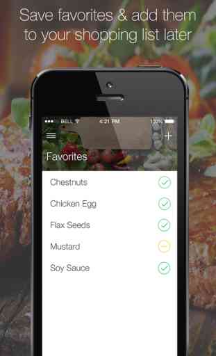 Paleo Pal - Best Paleo Search and Shopping List App 3