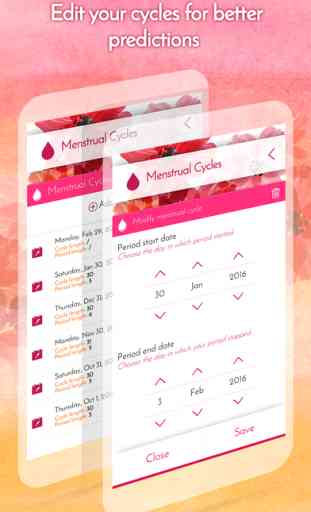 Period Calendar, Cycle Tracker 3