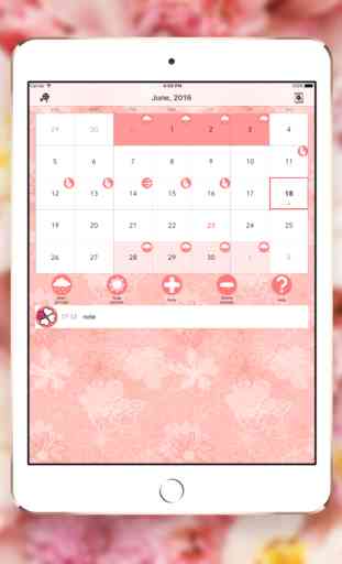Period tracker - menstrual and fertility calendar 3