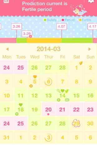 Period Tracker - Women's menstrual cycles period and ovulation tracker 1