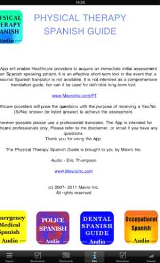 Physical Therapy Spanish Guide 4