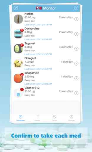 Pill Monitor Pro - Medication Reminders and Logs 1